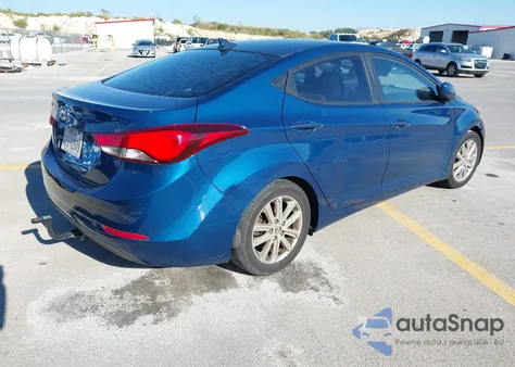 2015 Hyundai Elantra Se z USA, uszkodzony, nr VIN KMHDH4AE7FU412506